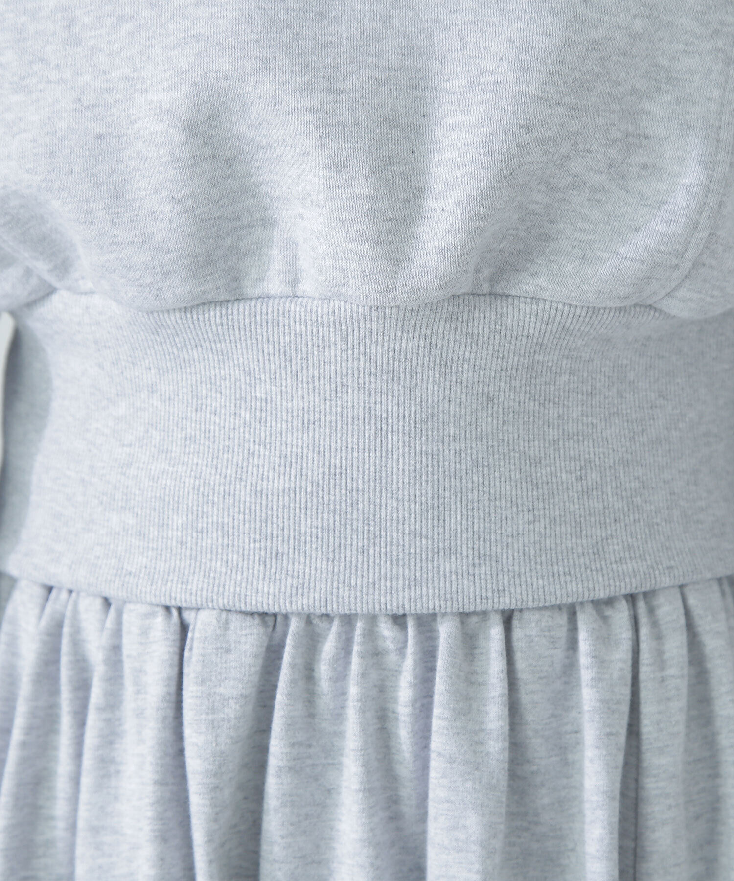  「裏毛トップス＆フレアスカート」|ワンピース|