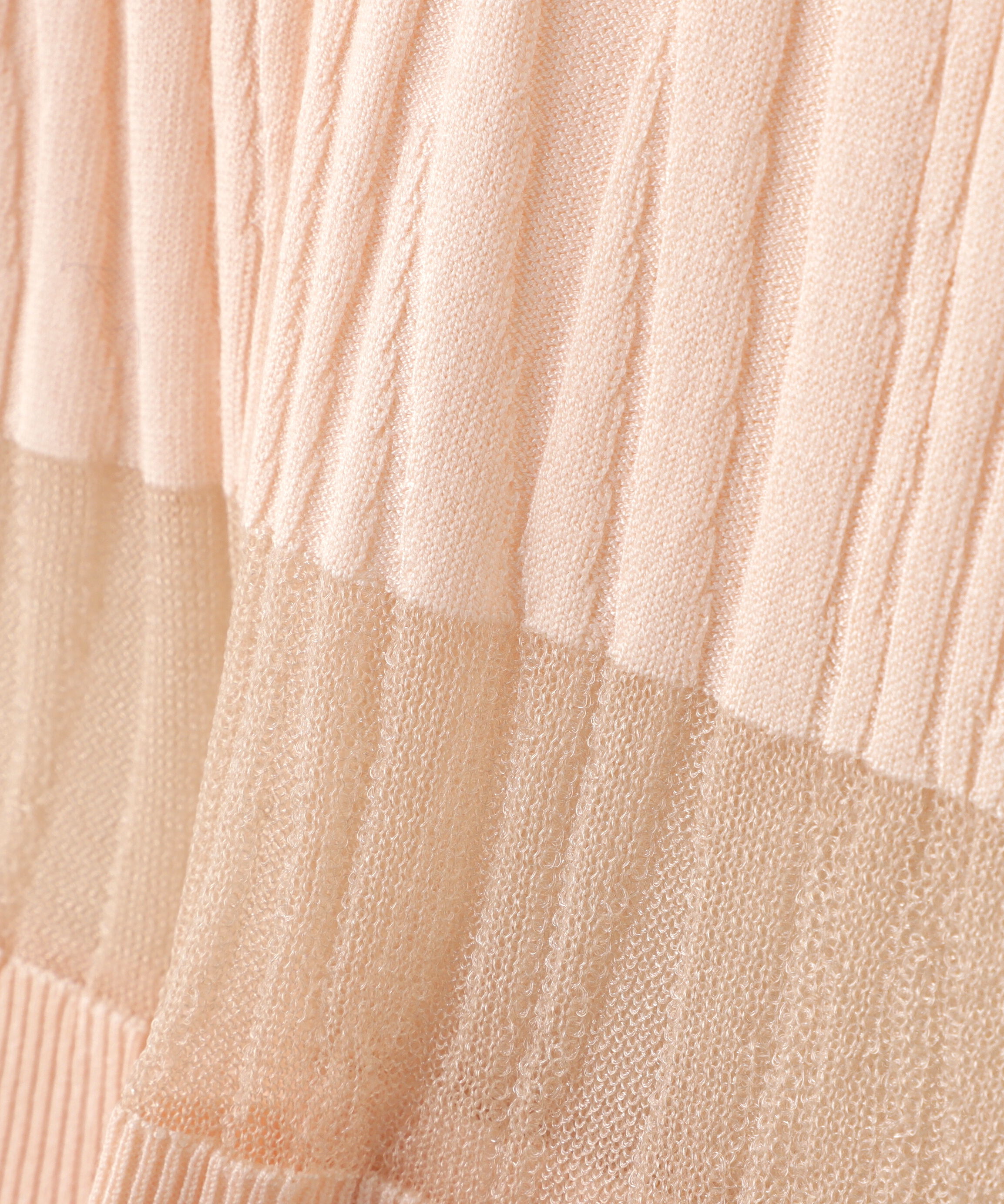  「ウェーブシアーボーダー SETUP ニット」|ニット・セーター|