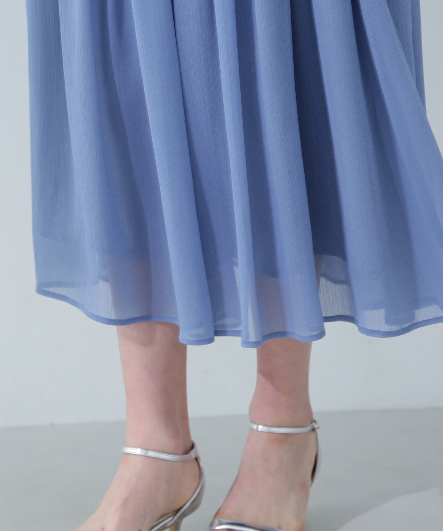  「楊柳バイカラーワンピース」|ワンピース|