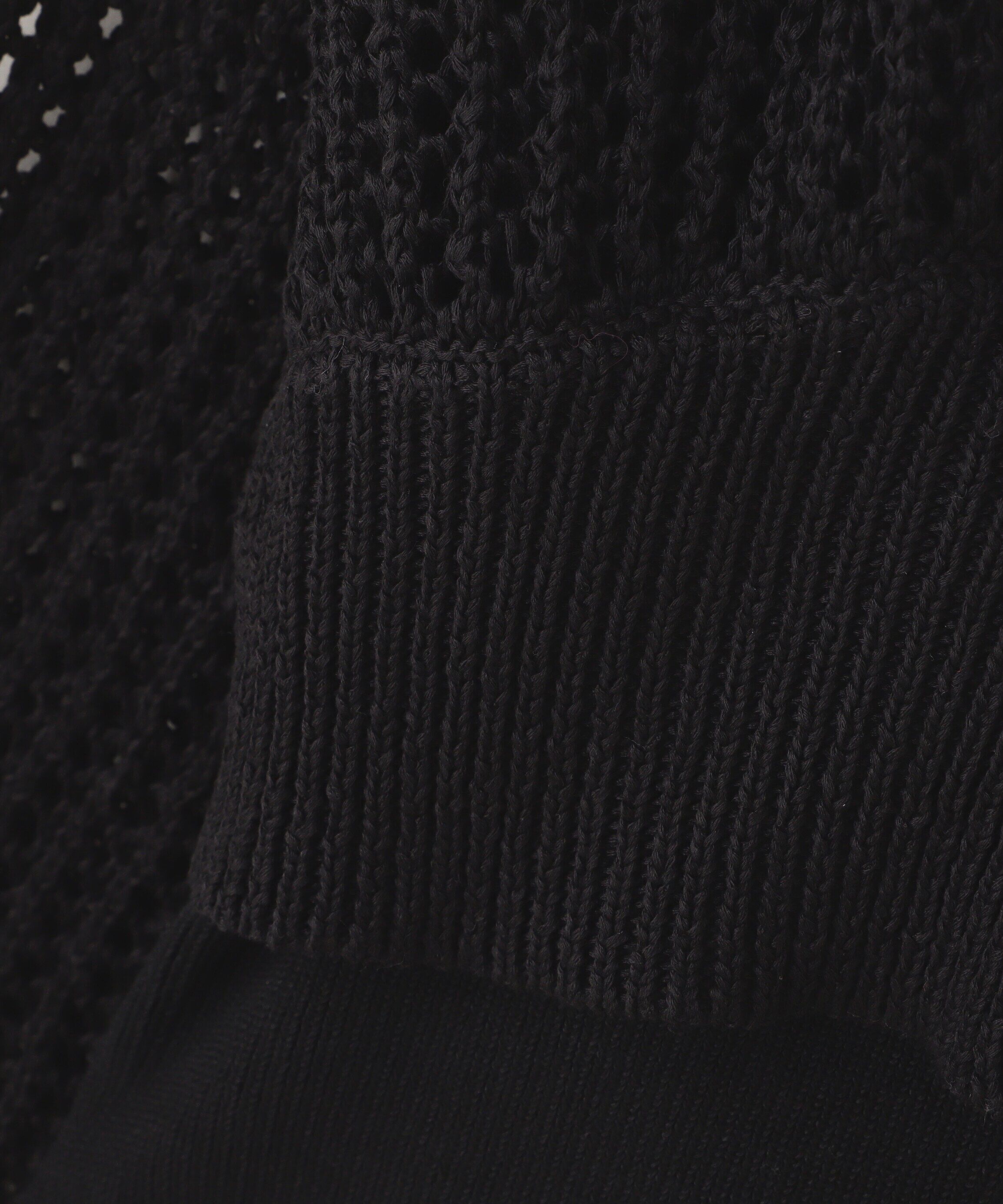  「アメスリレイヤードメッシュカーディガン」|ニット・セーター|