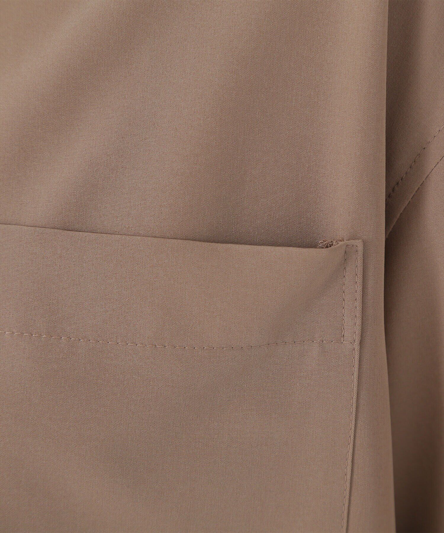  「クロップドシャツ＆フレアスカート」|ワンピース|