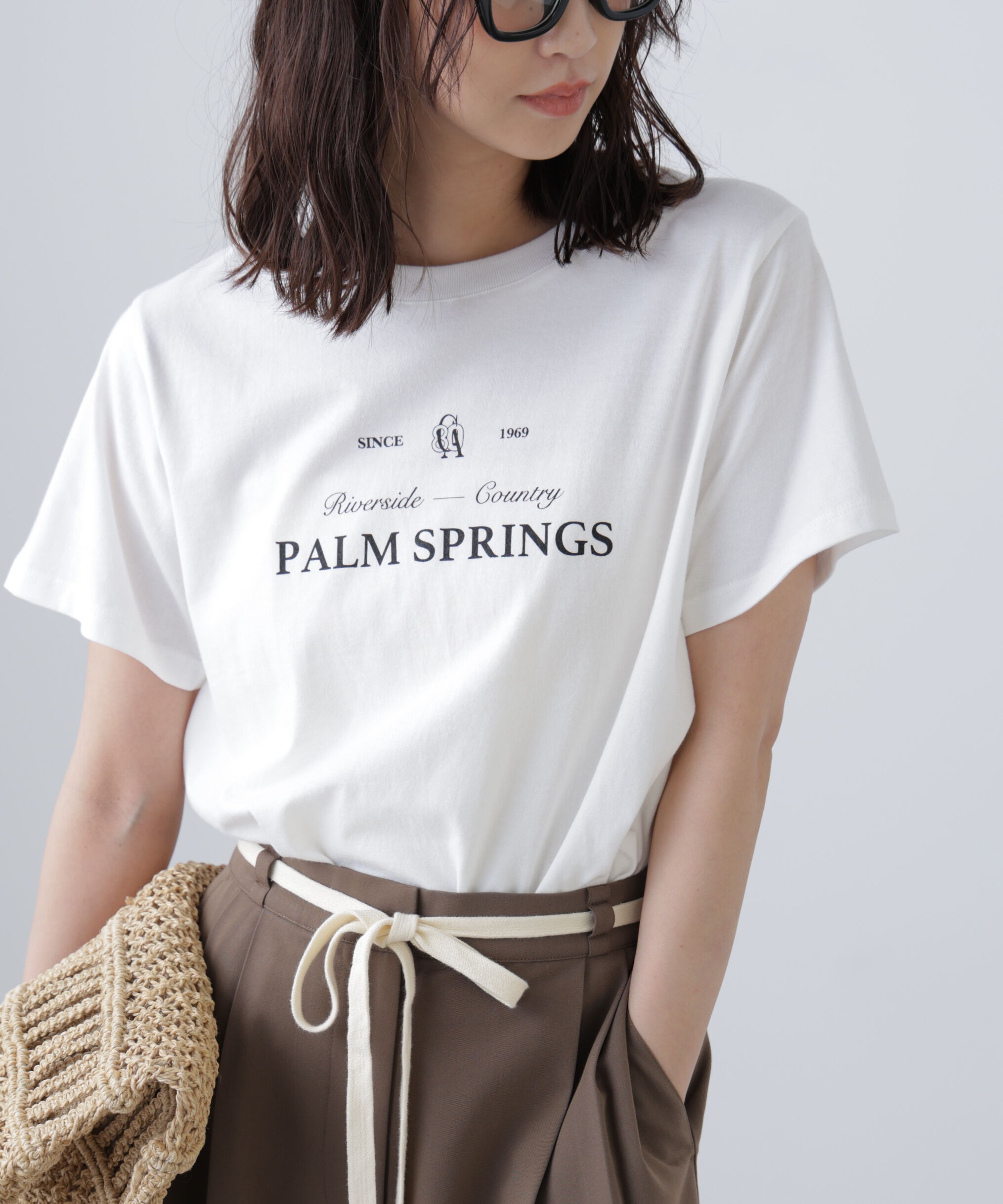  「クラシックロゴプリントTシャツ」|Tシャツ・カットソー|