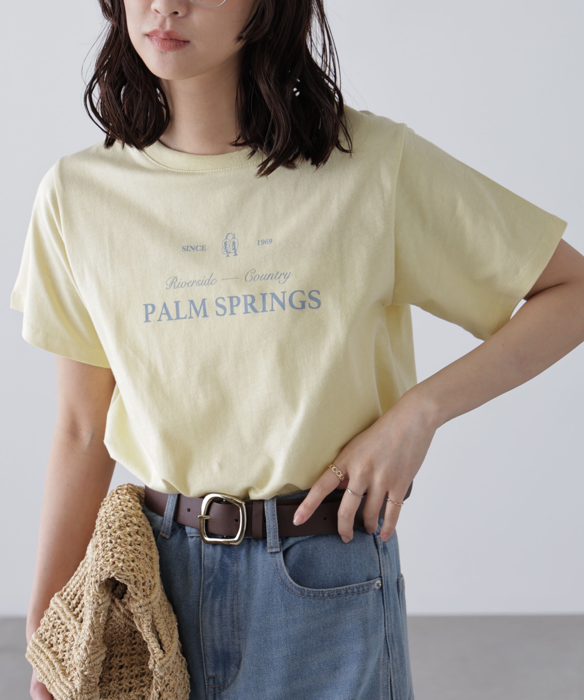  「クラシックロゴプリントTシャツ」|Tシャツ・カットソー|