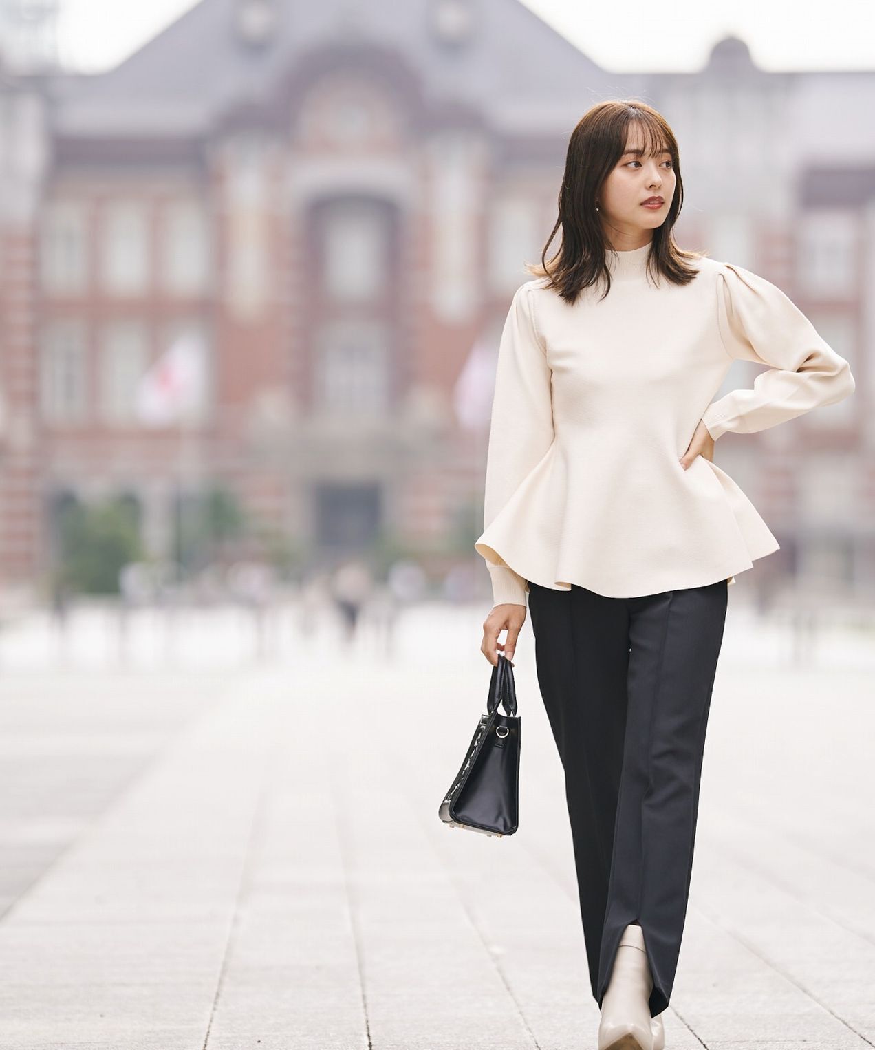 PROPORTION BODY DRESSING「フロントスリットパンツ」|その他|