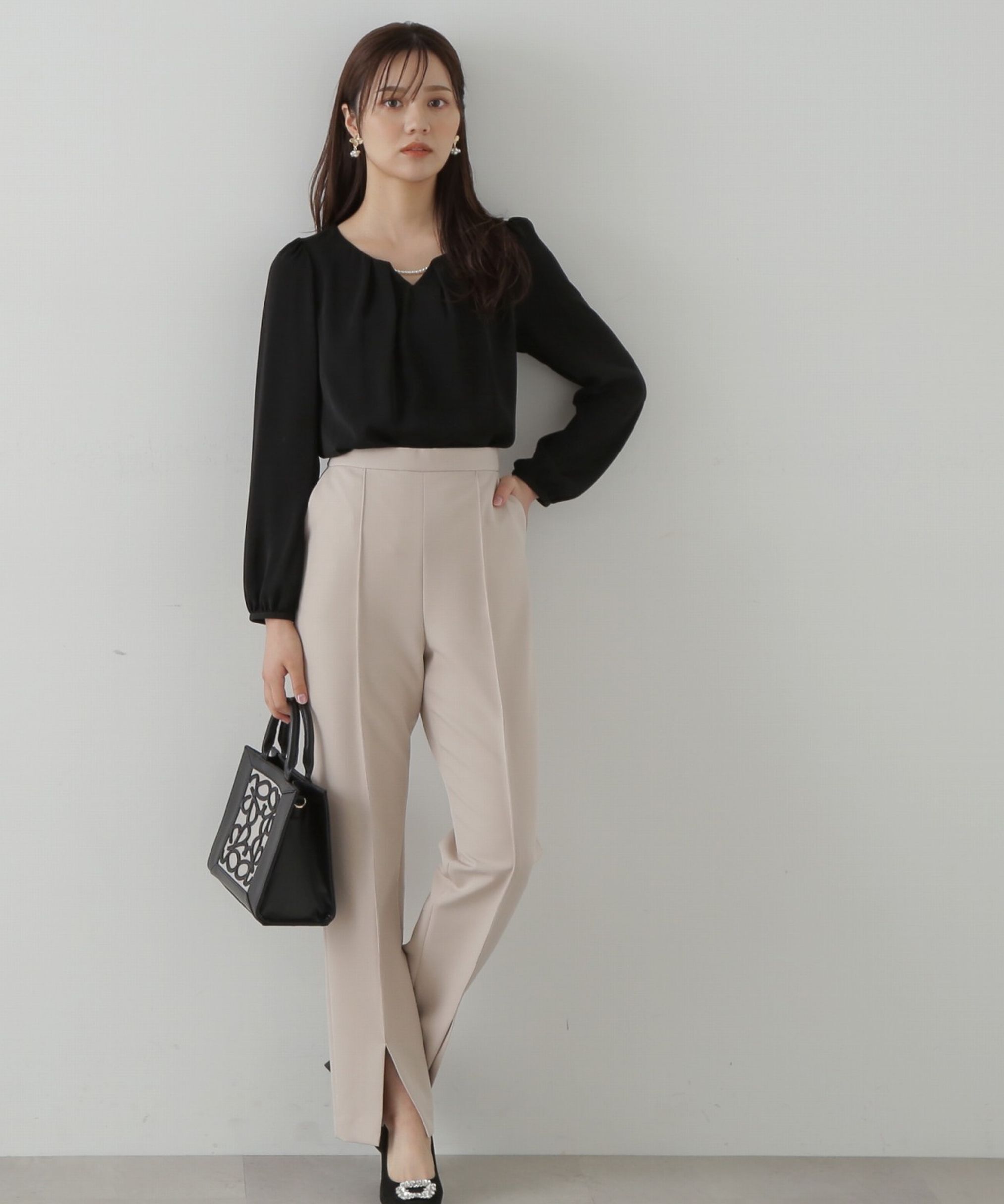 PROPORTION BODY DRESSING「フロントスリットパンツ」|その他|