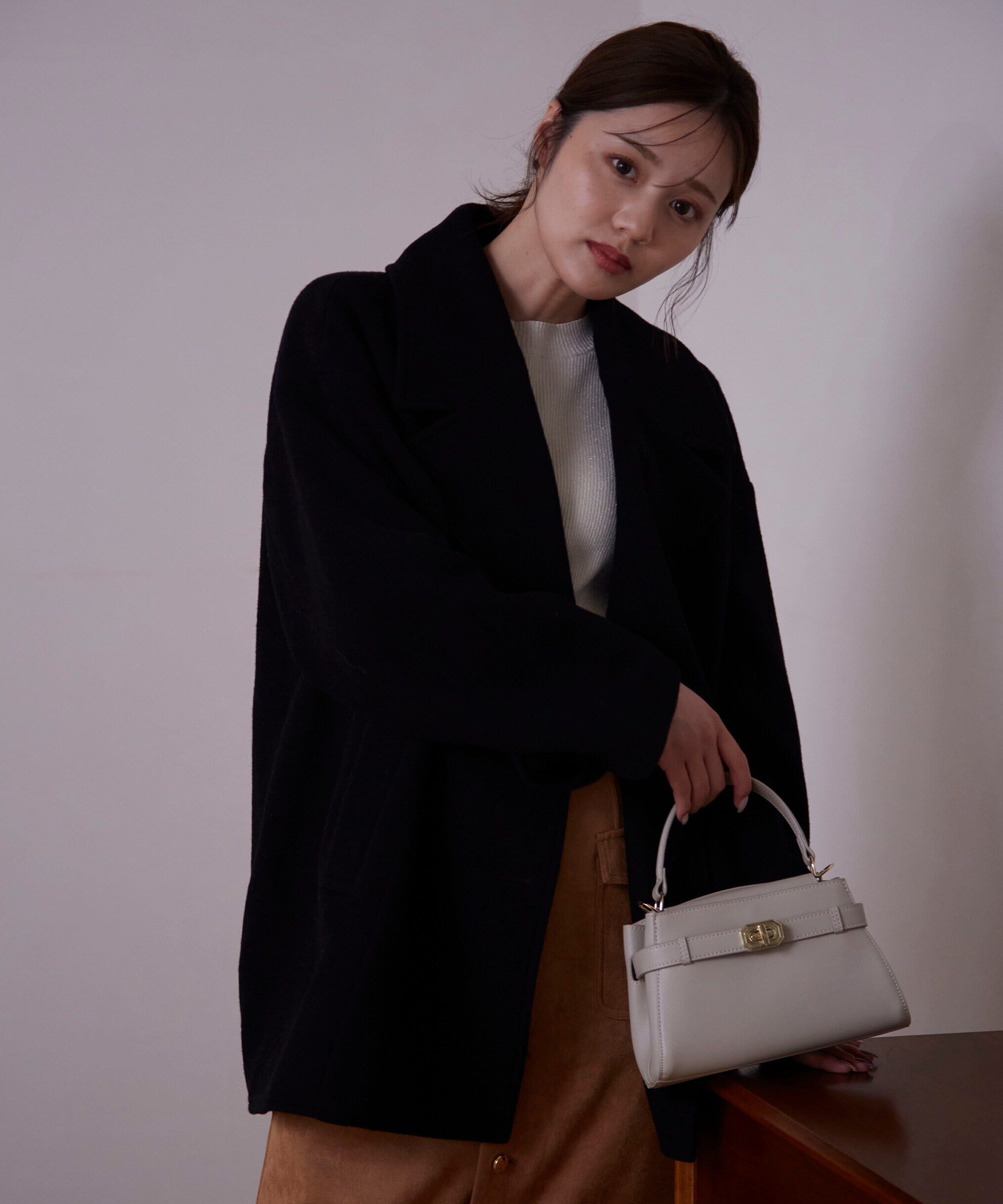 PROPORTION BODY DRESSING「ビッグカラーハーフコート　24AW」|その他|