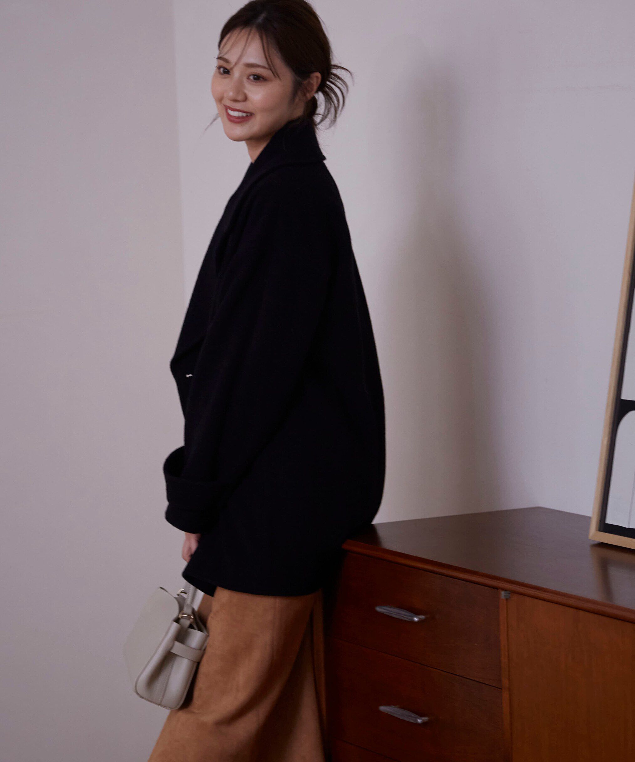 PROPORTION BODY DRESSING「ビッグカラーハーフコート　24AW」|その他|