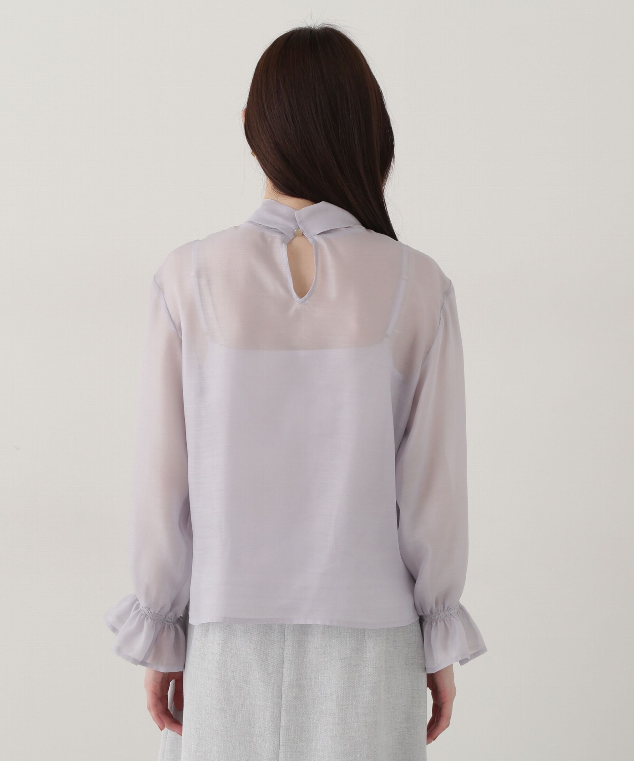 PROPORTION BODY DRESSING「ビッグリボンシアーブラウス」|シャツ・ブラウス|