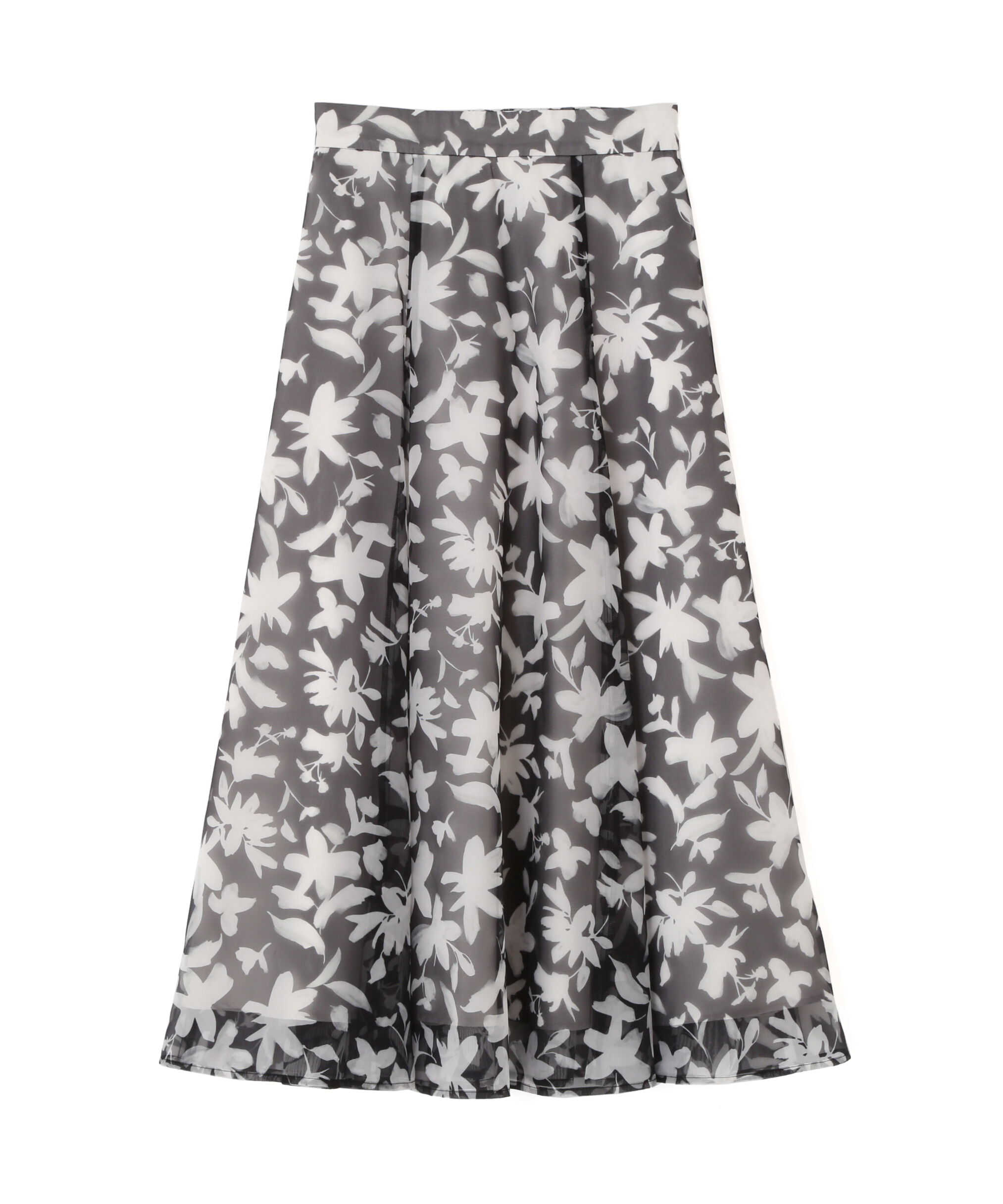 PROPORTION BODY DRESSING「＜ウォッシャブル＞ペイントフラワースカート」|スカート|