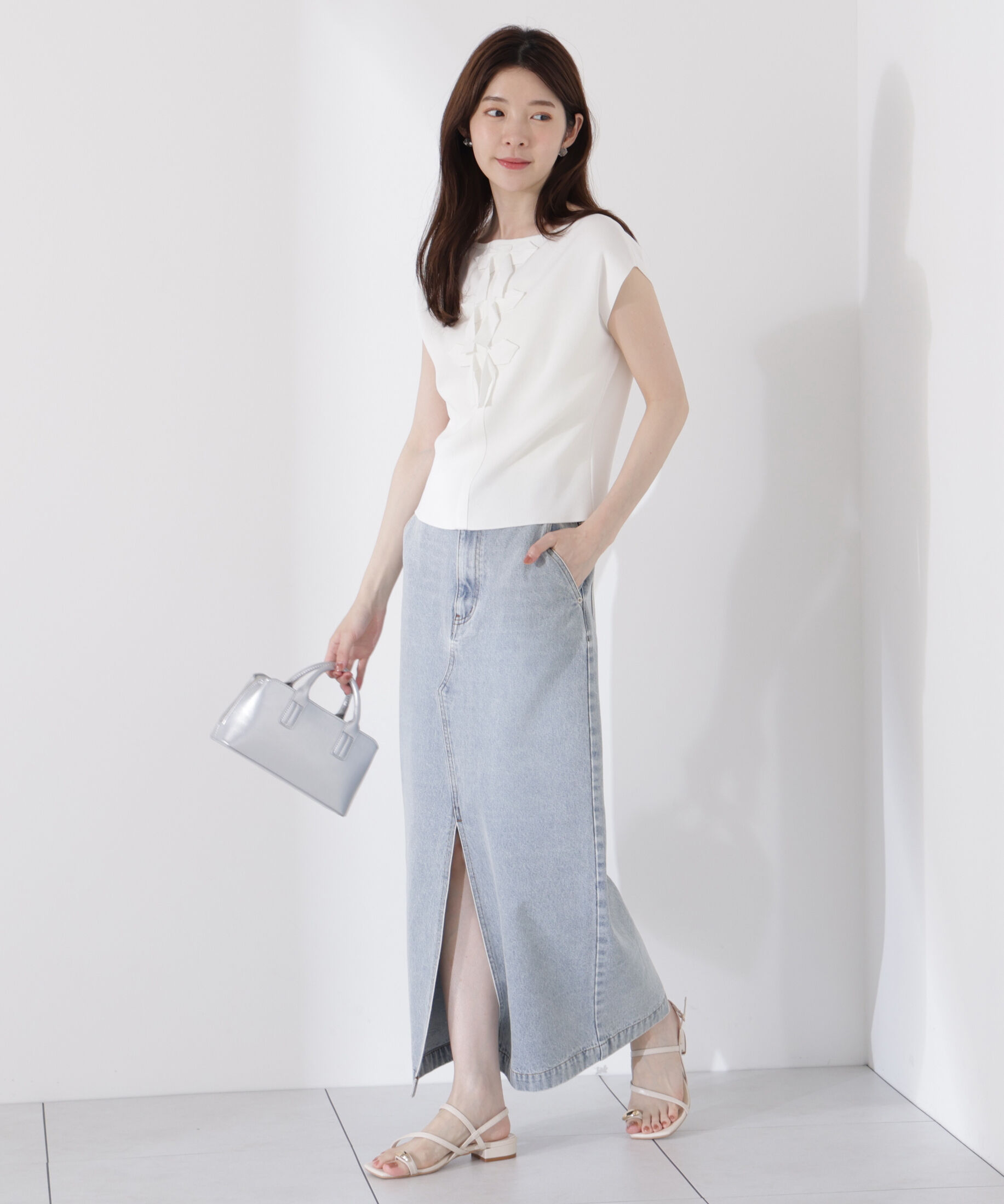 PROPORTION BODY DRESSING「前後2wayリボンニット」|ニット・セーター|