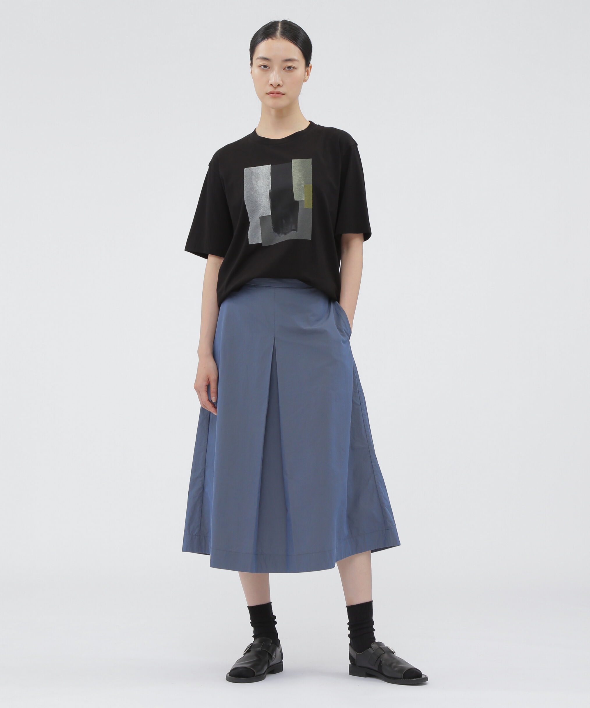  「COLLAGE PRINT COTTON  JERSEY TOP」|Tシャツ・カットソー|