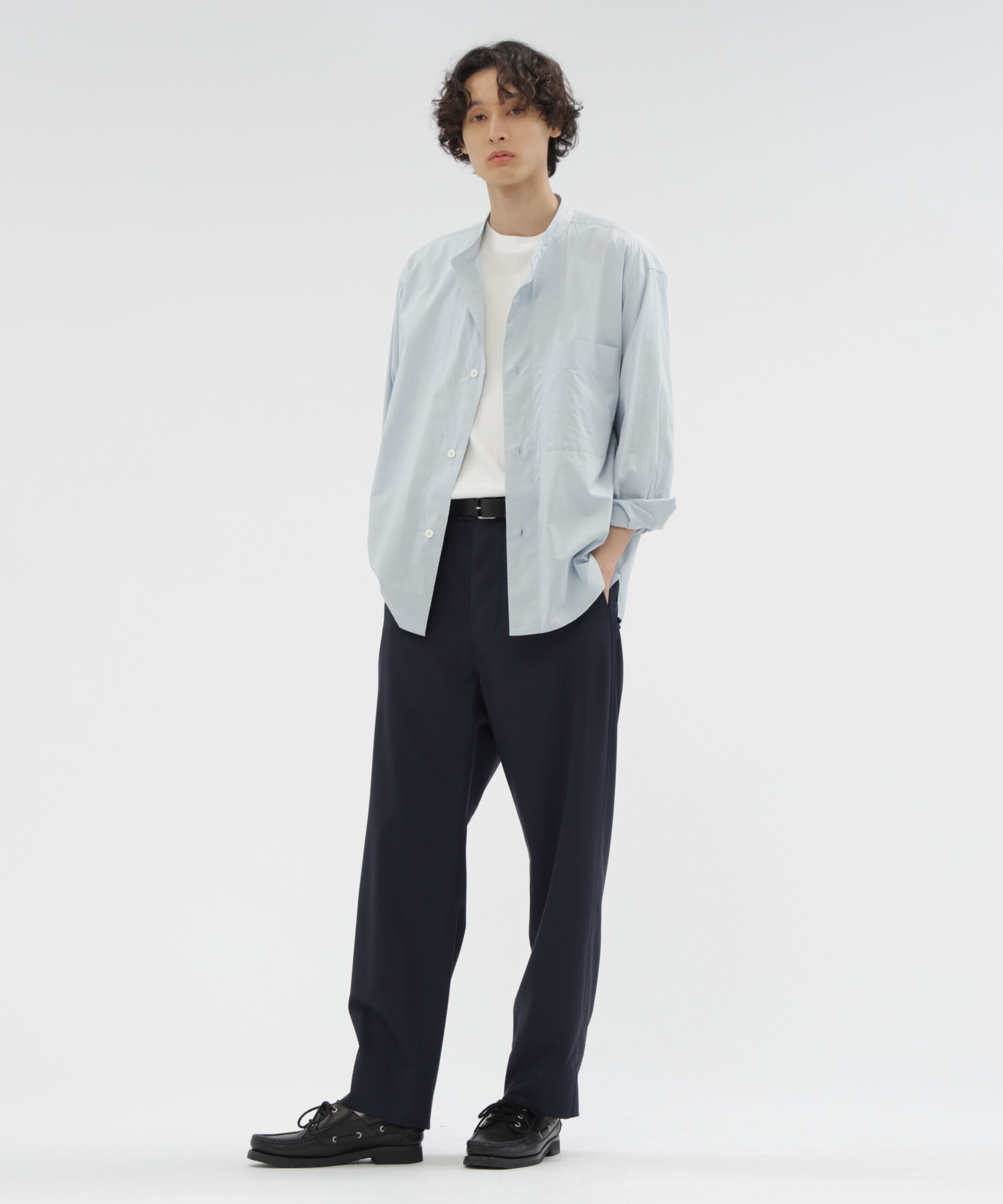 MARGARET HOWELL「SOFT COTTON END ON END SHIRT」|シャツ・ブラウス|