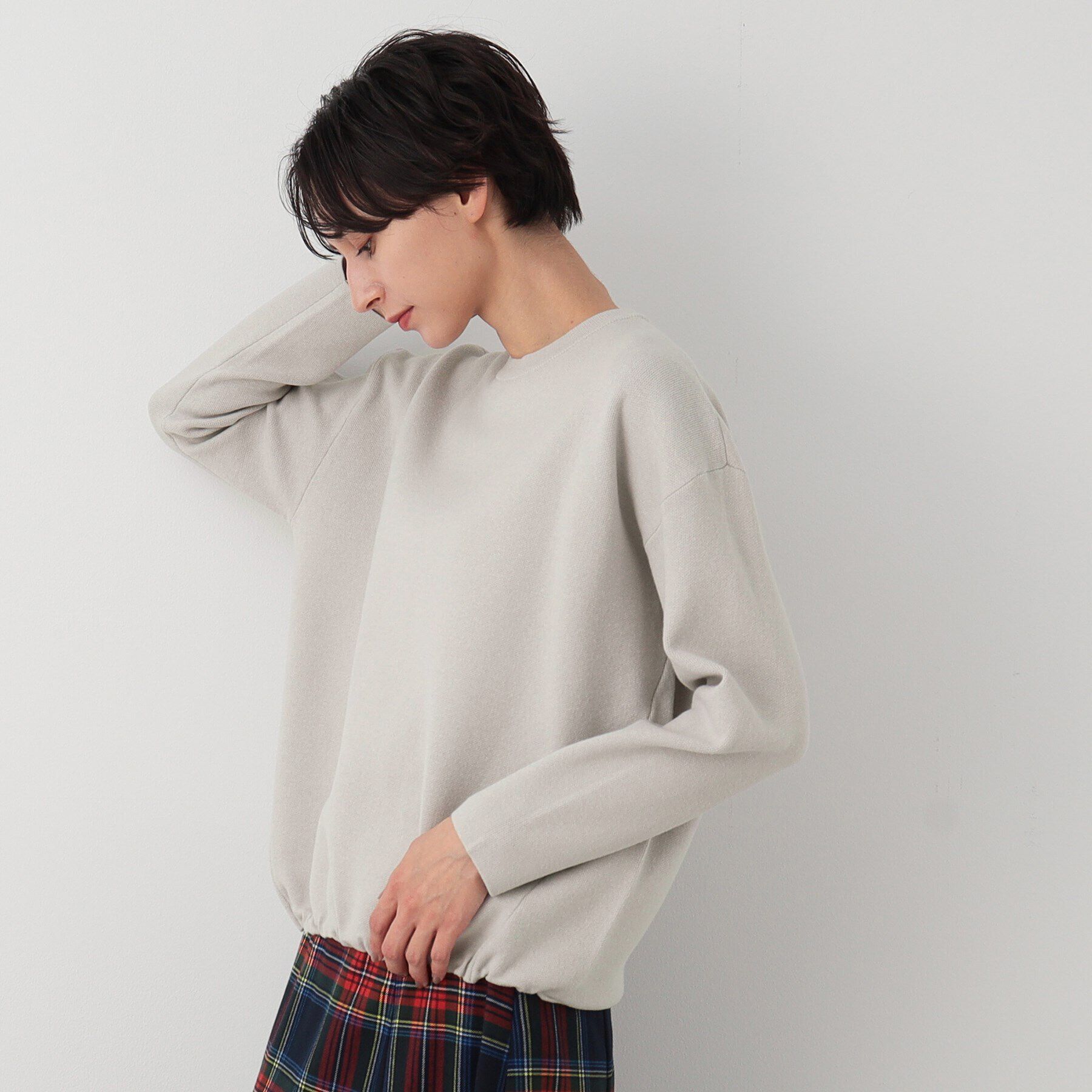 Dessin「【洗える】ドローコード付きニット（XS～L）」|ニット・セーター|