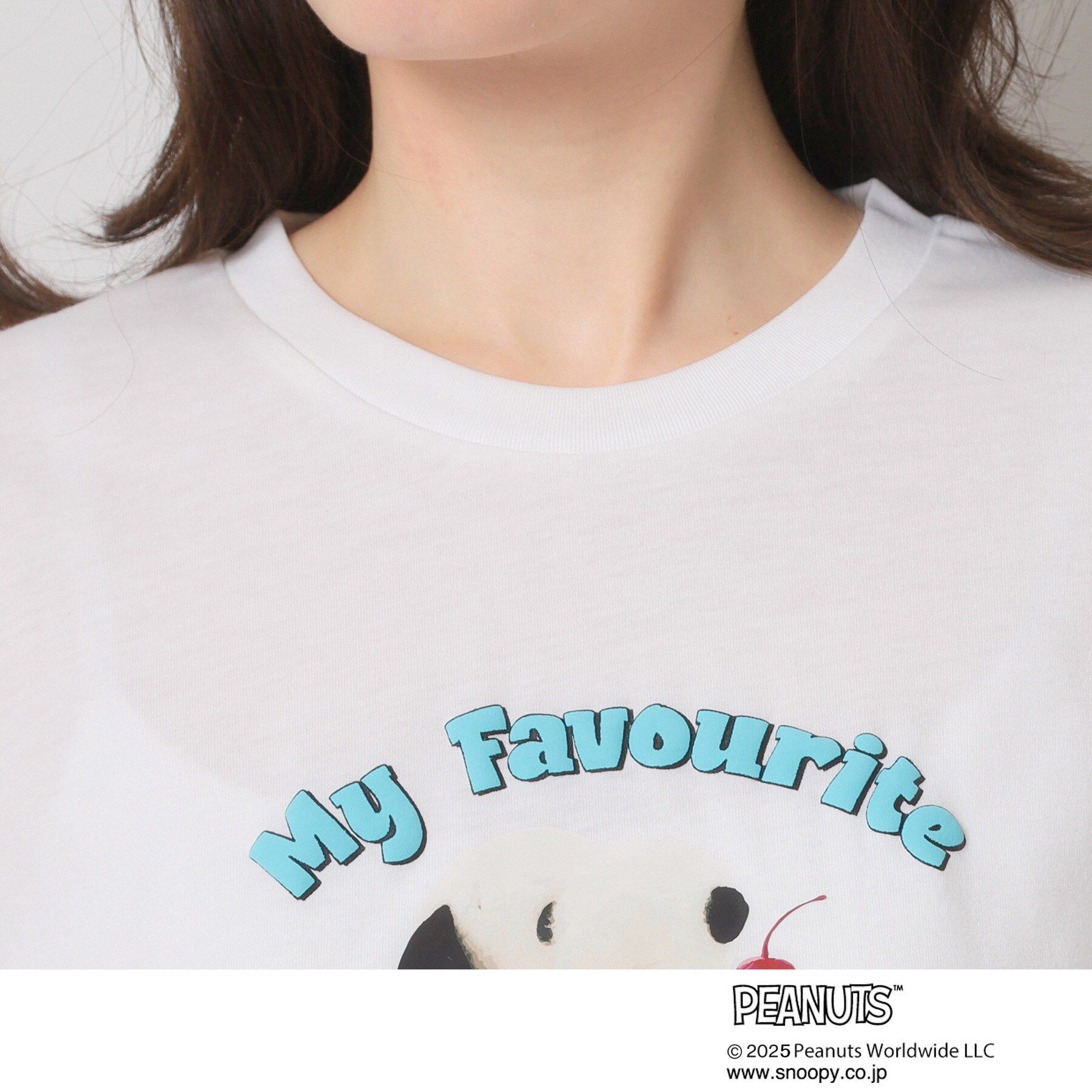 ITS&rsquo;DEMO「PEANUTS別注フリル袖Tシャツ」|Tシャツ・カットソー|