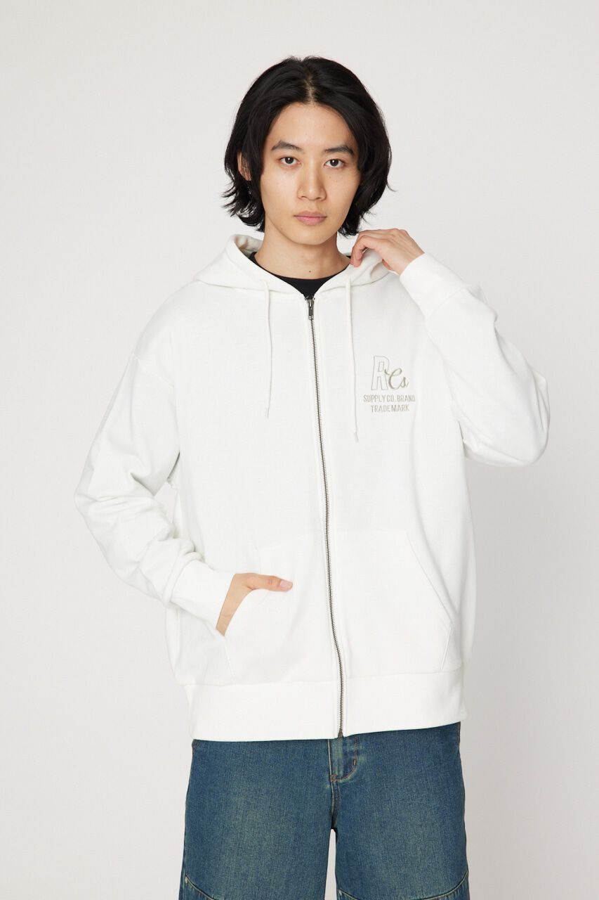 RODEO CROWNS「3D ZIP パーカー」|パーカー|O/WHT1