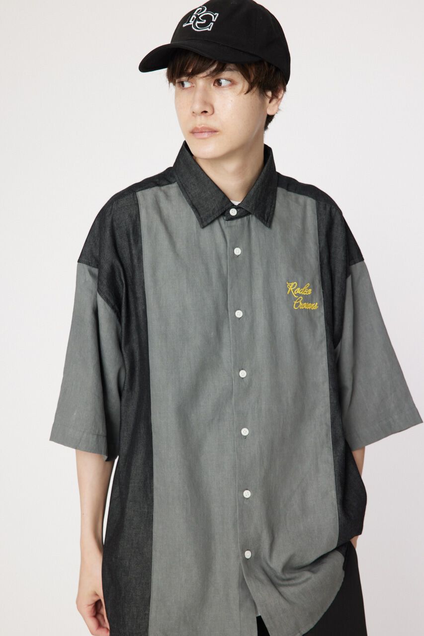 RODEO CROWNS「シャンブレーパネルシャツ」|シャツ・ブラウス|
