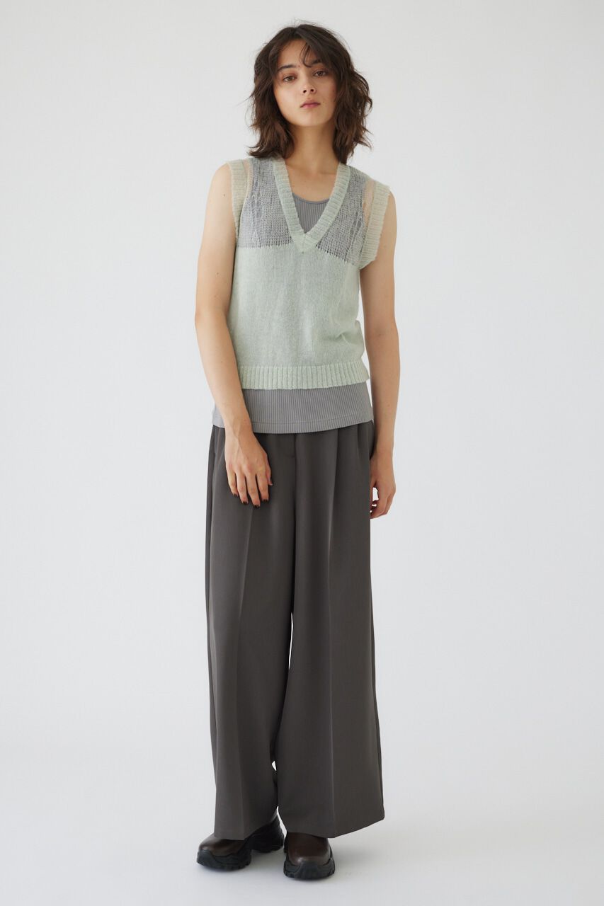 RIM.ARK 「Mohair mix minimum knit vest」|ニット・セーター|