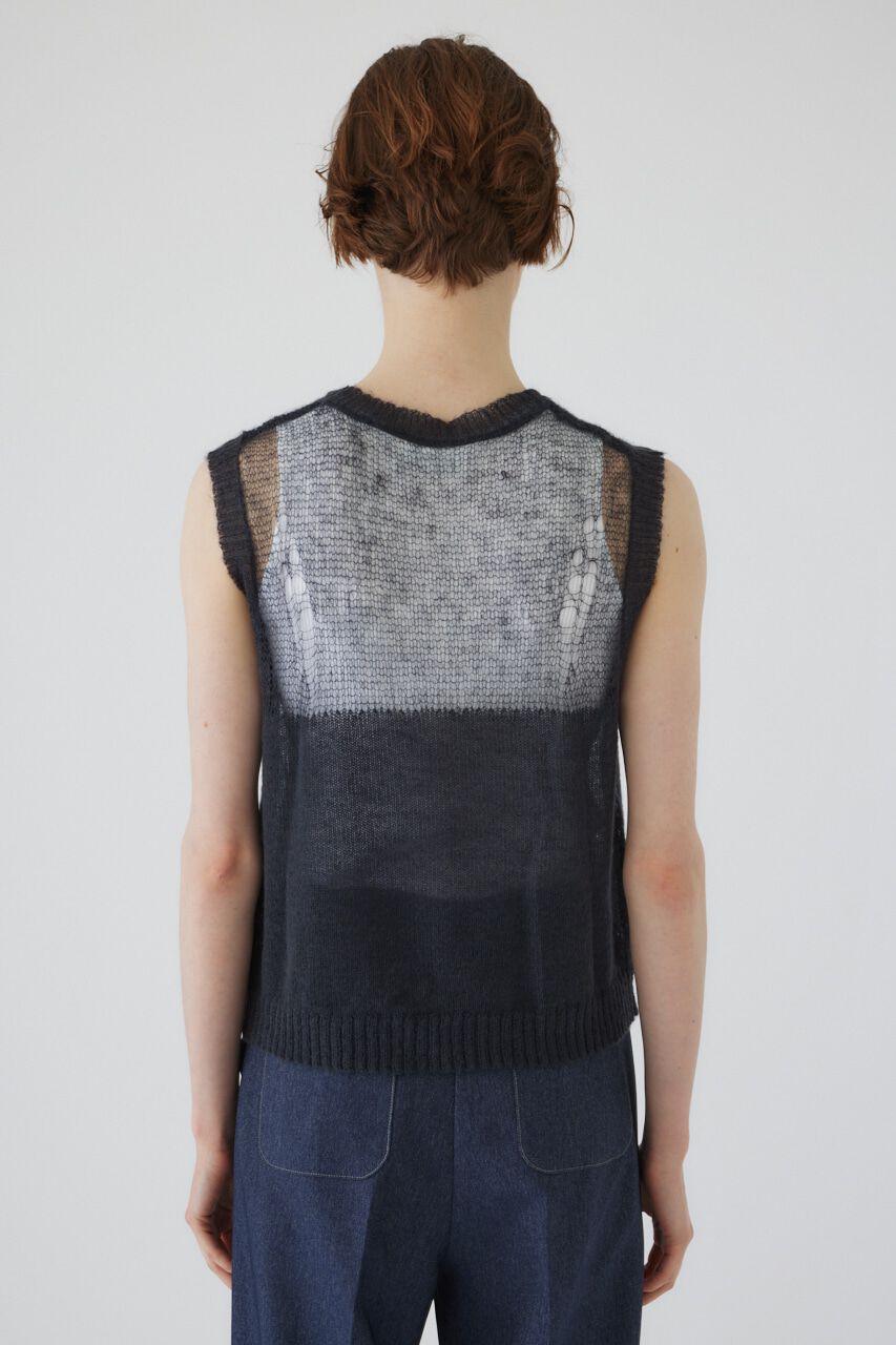 RIM.ARK 「Mohair mix minimum knit vest」|ニット・セーター|