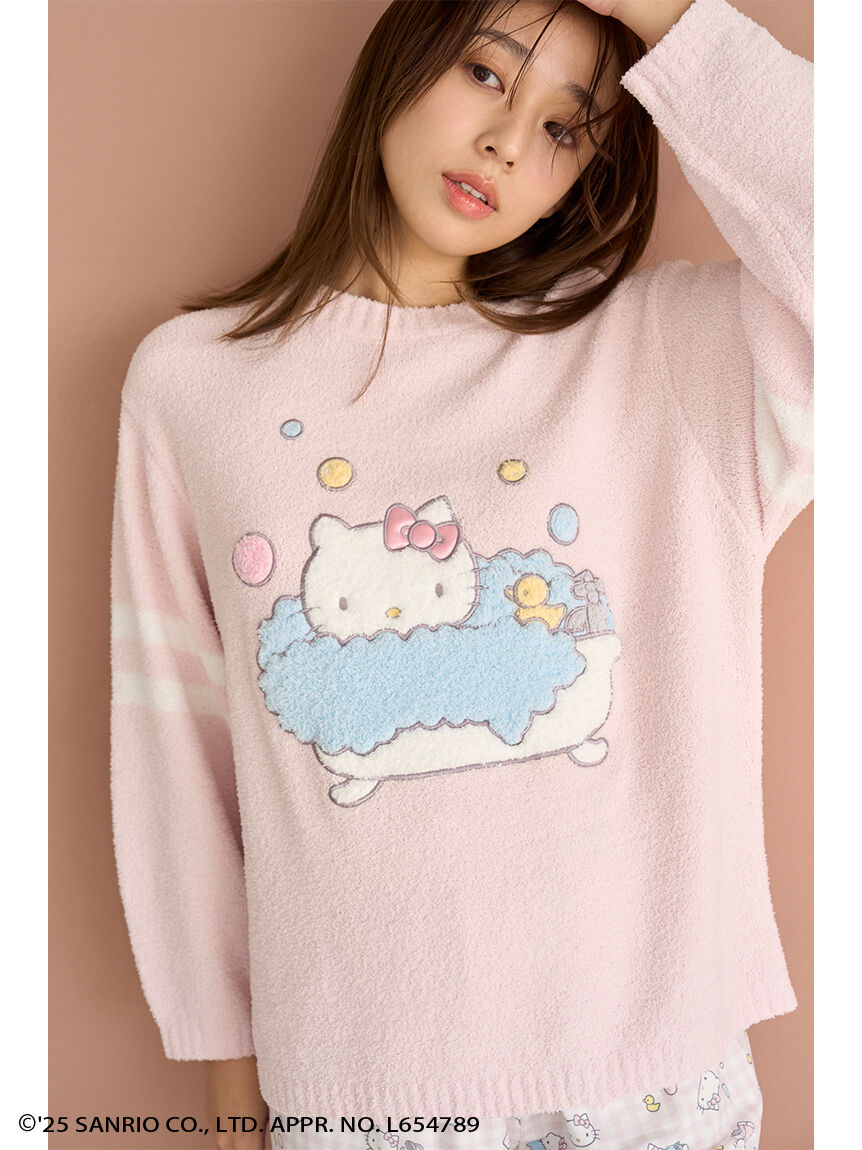 SNIDEL HOME「【WEB限定カラーあり】【HELLO KITTY】ニットプルオーバー」|ルームウェア|