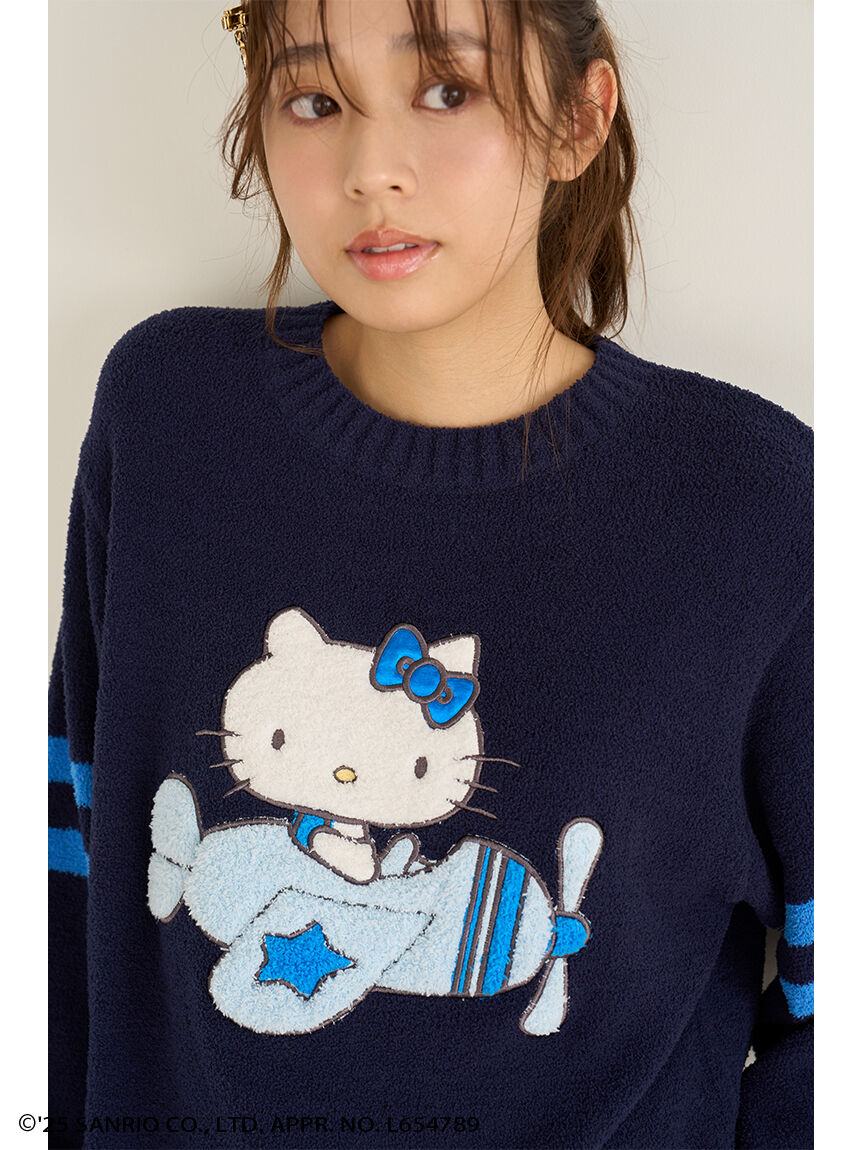SNIDEL HOME「【WEB限定カラーあり】【HELLO KITTY】ニットプルオーバー」|ルームウェア|