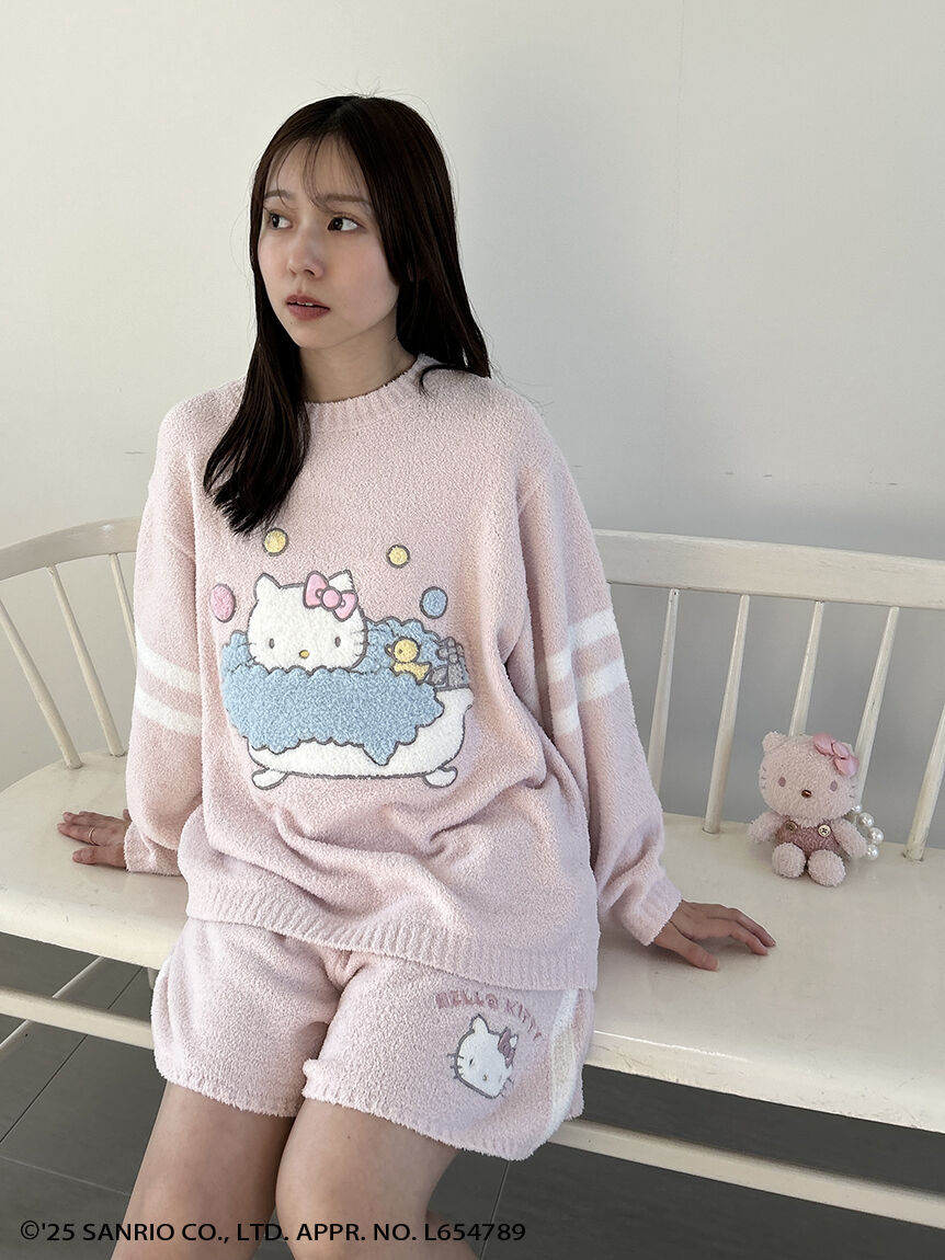 SNIDEL HOME「【WEB限定カラーあり】【HELLO KITTY】ニットプルオーバー」|ルームウェア|