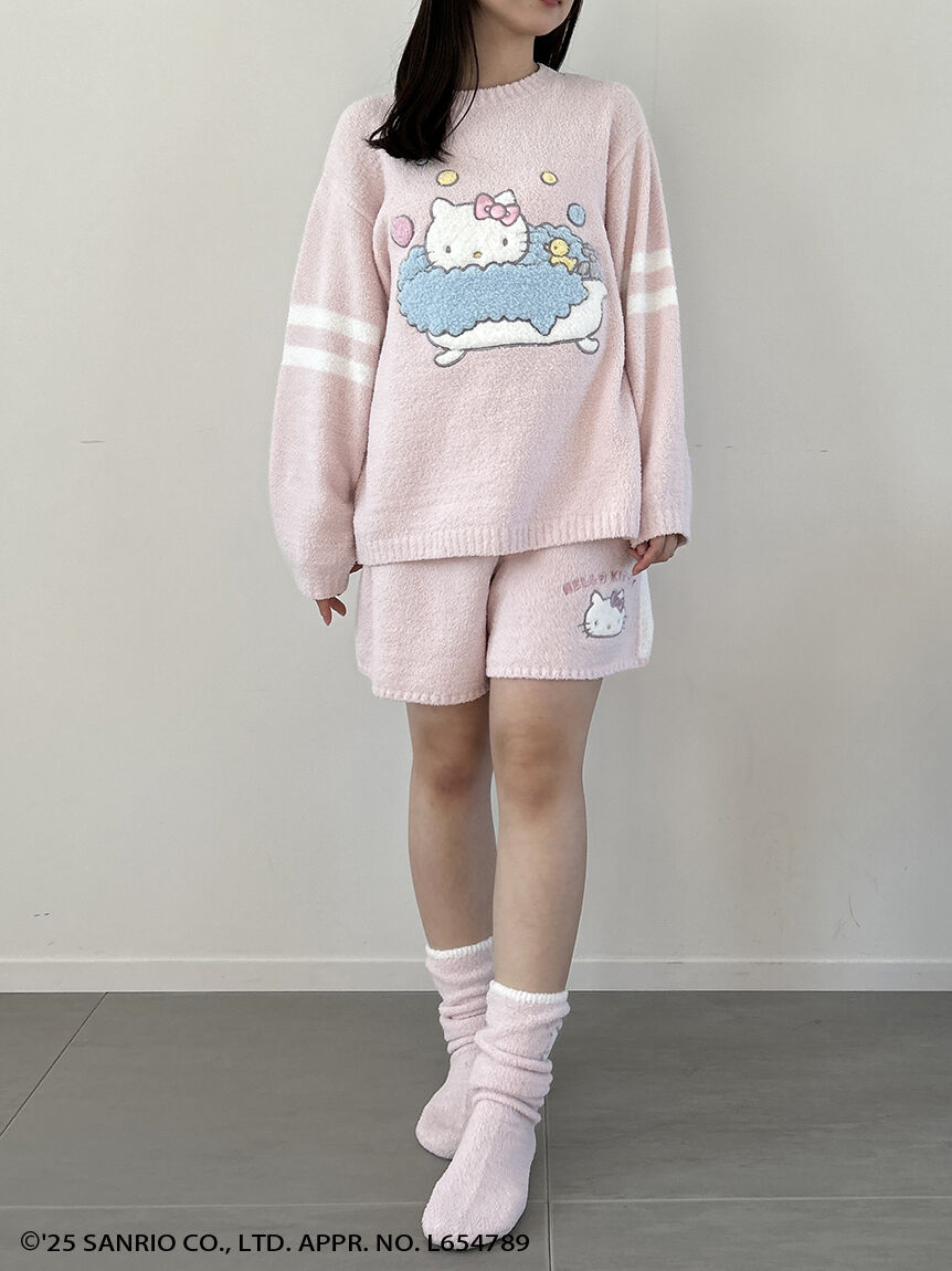 SNIDEL HOME「【WEB限定カラーあり】【HELLO KITTY】ニットプルオーバー」|ルームウェア|