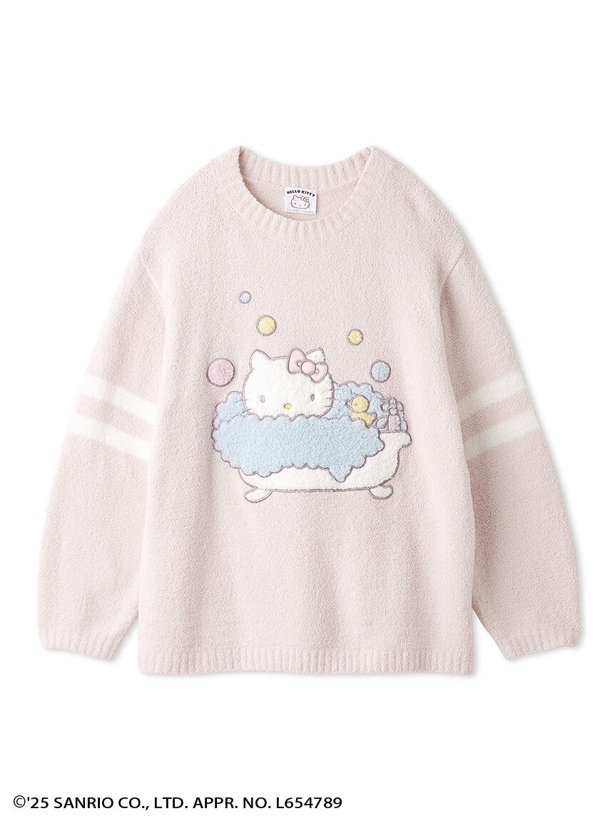 SNIDEL HOME「【WEB限定カラーあり】【HELLO KITTY】ニットプルオーバー」|ルームウェア|PNK