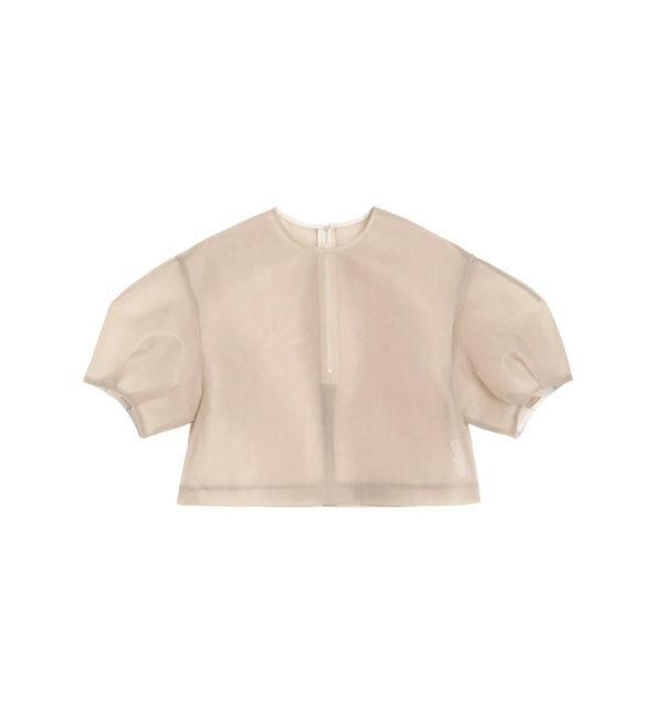 ELENDEEK「MESH BONDING CROPPED TOP」|シャツ・ブラウス|
