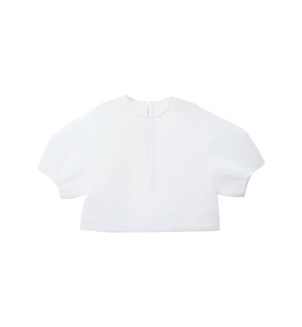 ELENDEEK「MESH BONDING CROPPED TOP」|シャツ・ブラウス|