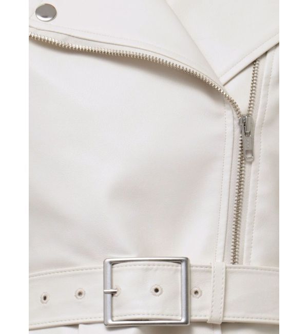 RESEXXY「ペプラムライダースジャケット」|ライダースジャケット|