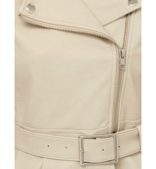 RESEXXY「ペプラムライダースジャケット」|ライダースジャケット|