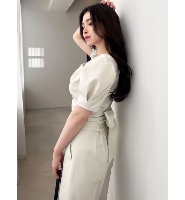 RESEXXY「バックリボンスクエアブラウス【セットアップ着用可能】」|シャツ・ブラウス|