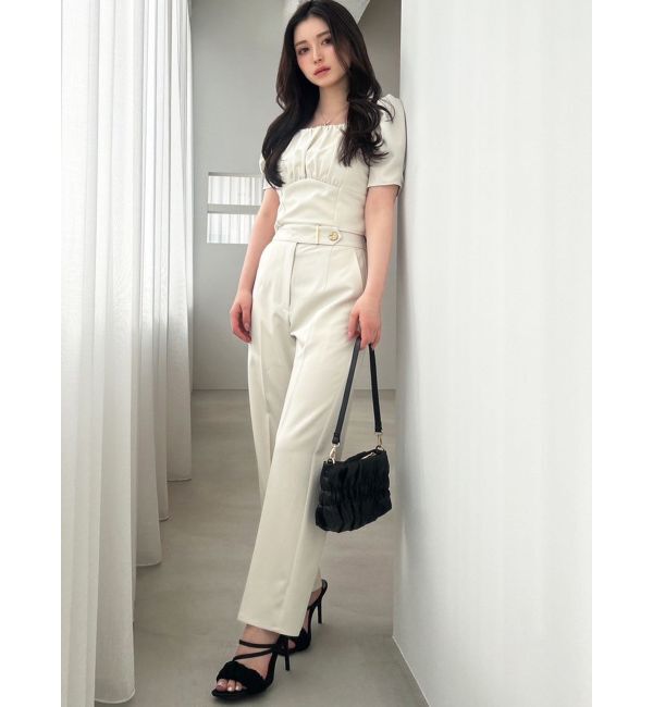 RESEXXY「バックリボンスクエアブラウス【セットアップ着用可能】」|シャツ・ブラウス|