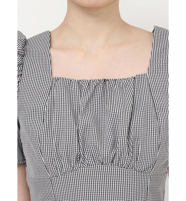 RESEXXY「バックリボンスクエアブラウス【セットアップ着用可能】」|シャツ・ブラウス|