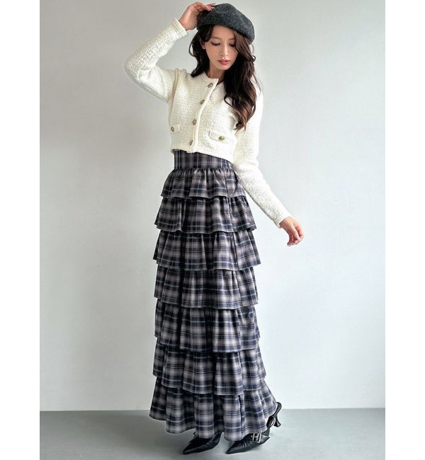 RESEXXY「オーバーラップフリルスカート」|スカート|