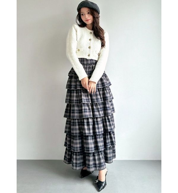 RESEXXY「オーバーラップフリルスカート」|スカート|