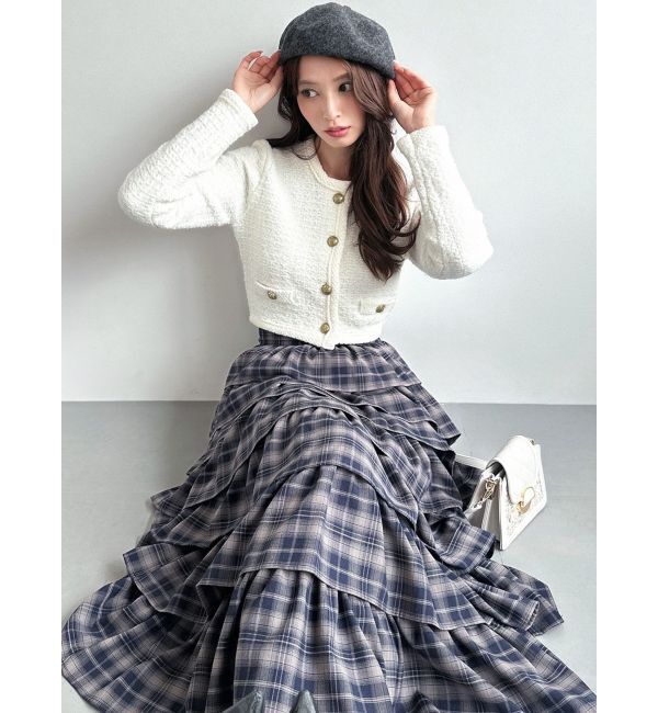 RESEXXY「オーバーラップフリルスカート」|スカート|