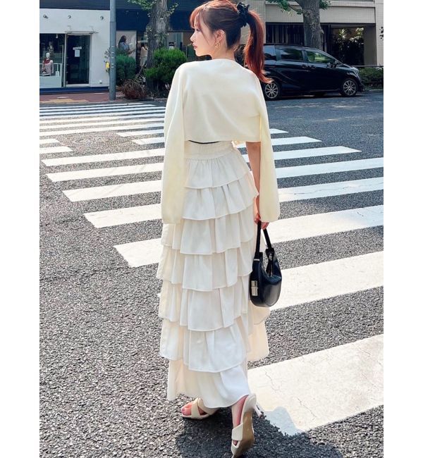 RESEXXY「オーバーラップフリルスカート」|スカート|