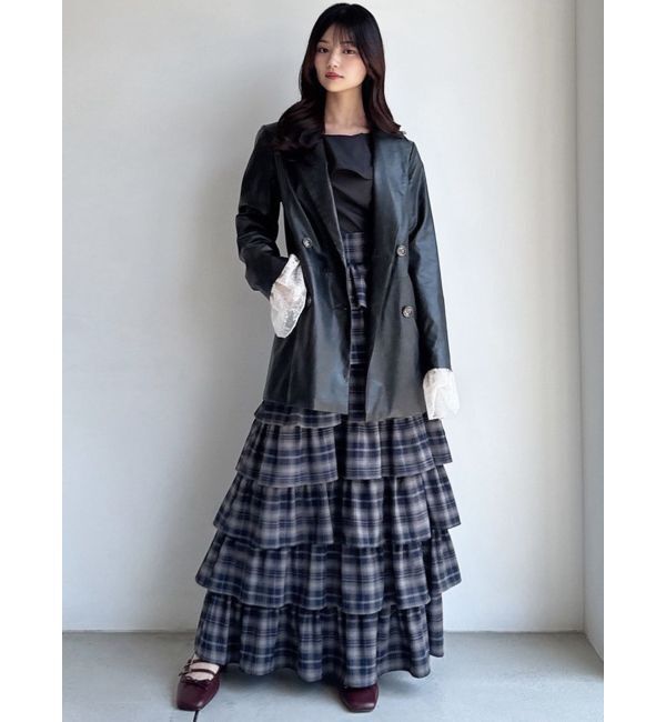 RESEXXY「オーバーラップフリルスカート」|スカート|