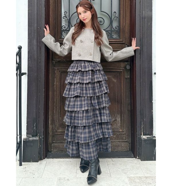 RESEXXY「オーバーラップフリルスカート」|スカート|