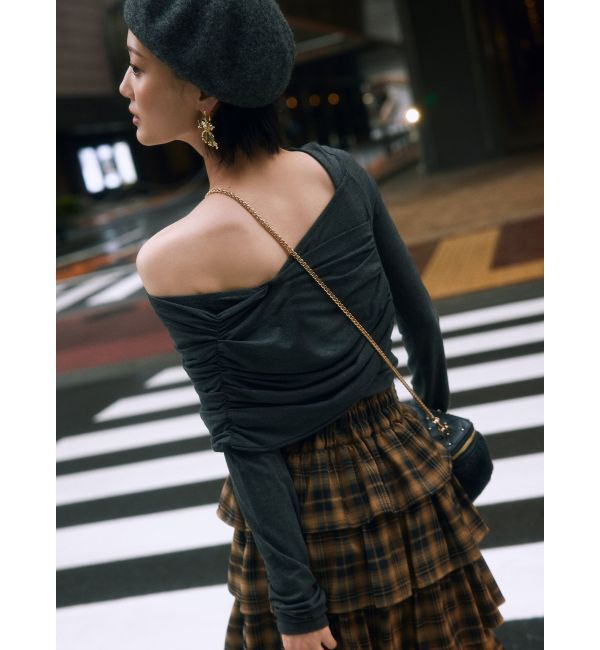 RESEXXY「オーバーラップフリルスカート」|スカート|