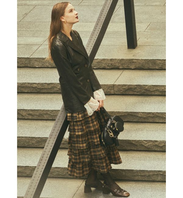 RESEXXY「オーバーラップフリルスカート」|スカート|