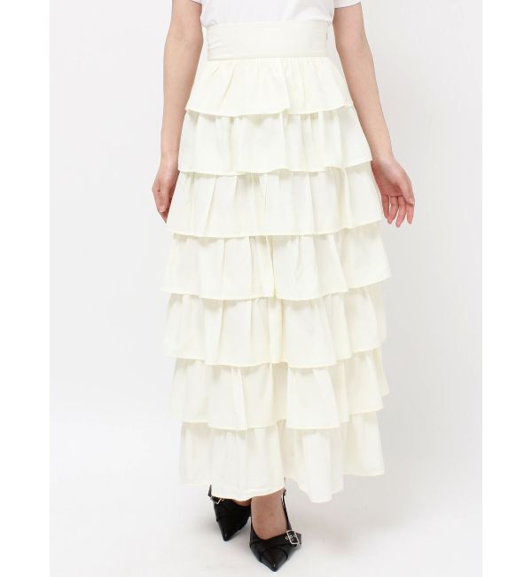 RESEXXY「オーバーラップフリルスカート」|スカート|