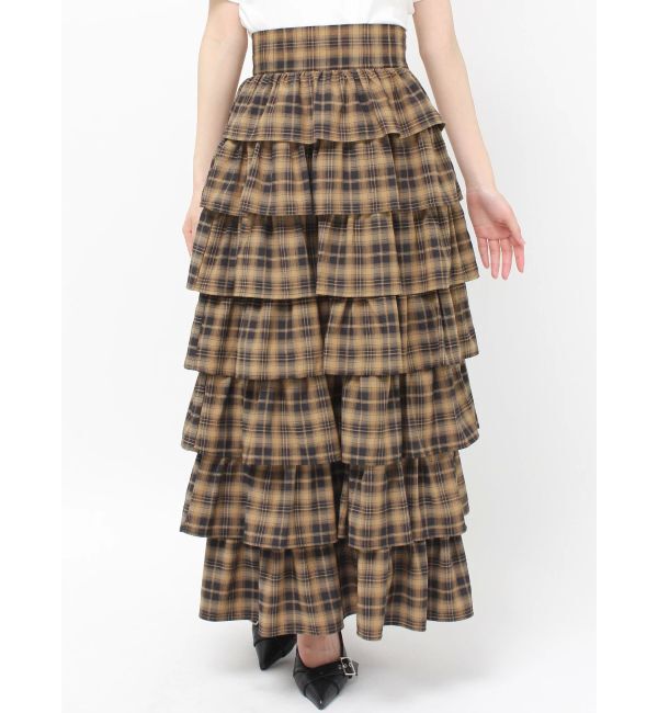 RESEXXY「オーバーラップフリルスカート」|スカート|