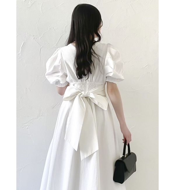 dazzlin「レースドッキングスリーブワンピース」|ワンピース|