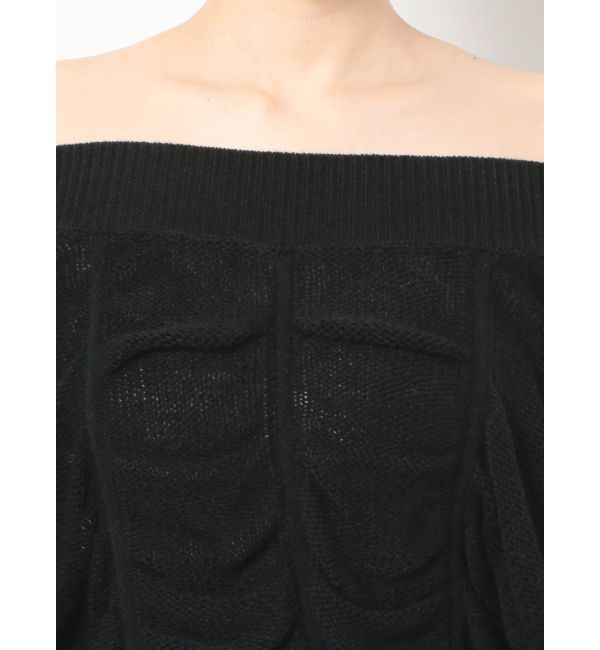 EMODA「ワイドドレープニット」|ニット・セーター|