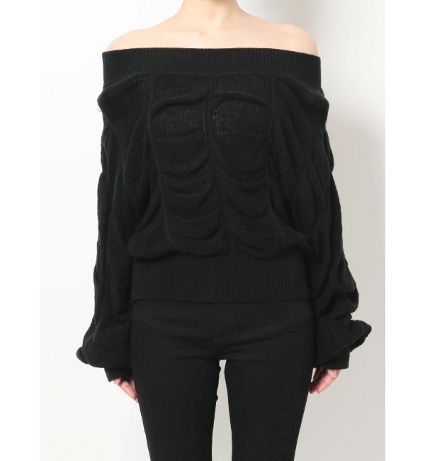 EMODA「ワイドドレープニット」|ニット・セーター|