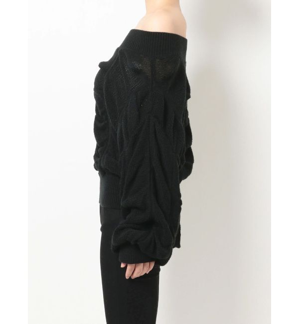 EMODA「ワイドドレープニット」|ニット・セーター|