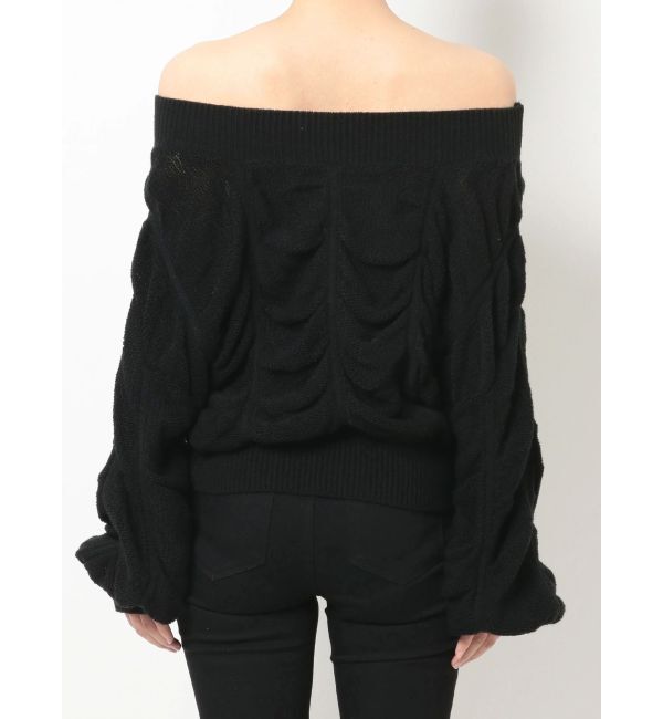 EMODA「ワイドドレープニット」|ニット・セーター|