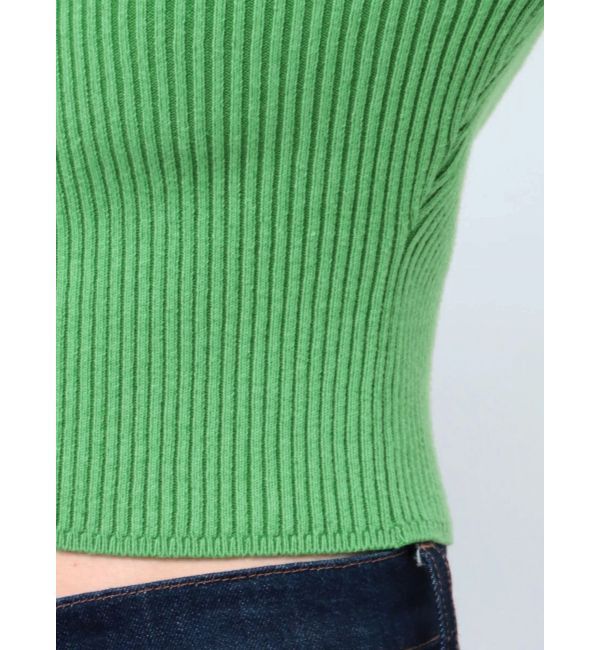 EMODA「プレーティングリブジップニット」|ニット・セーター|